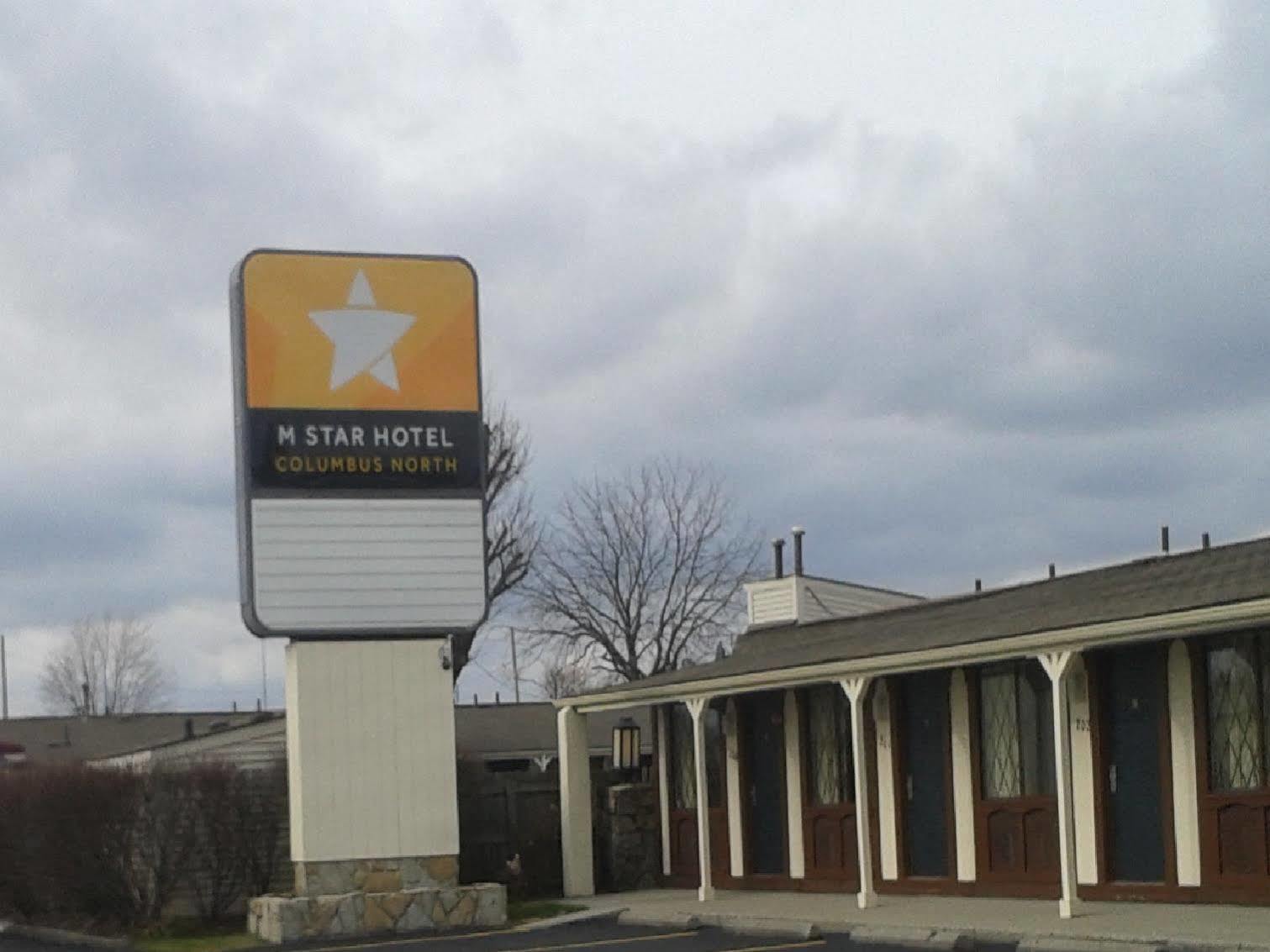 M Star Columbus North Motel Exterior photo